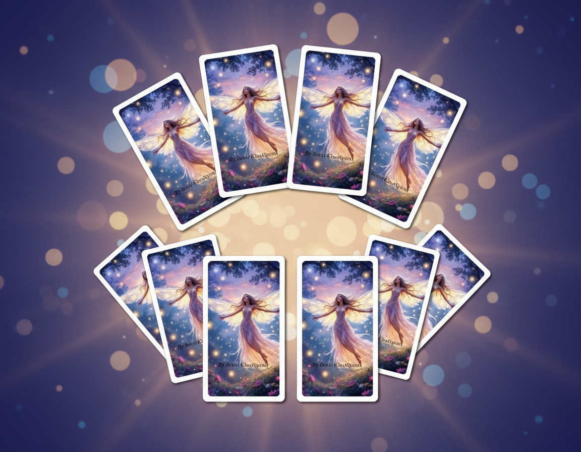 Lenormand Kartendeck im Feenstil