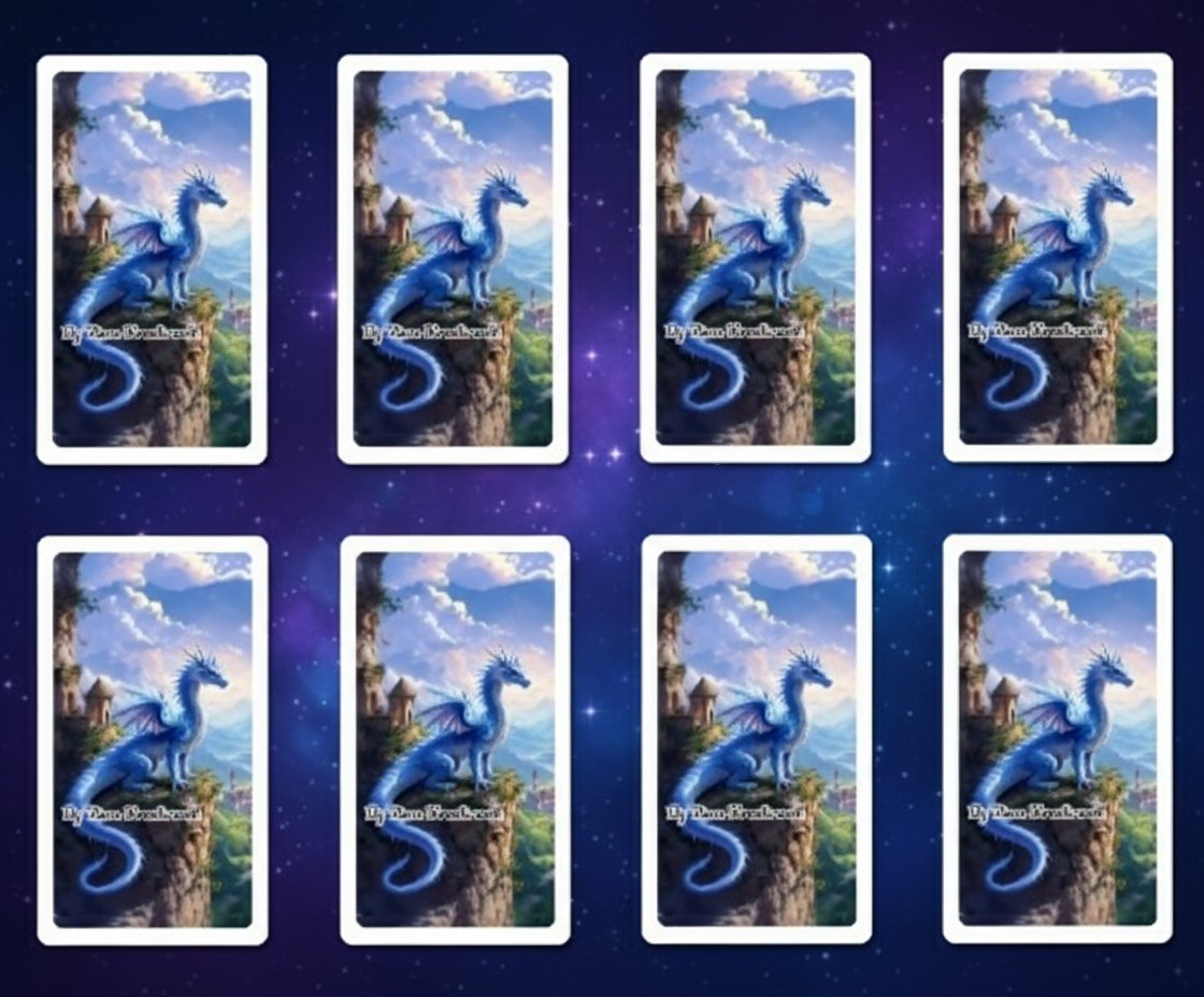 Mystisches Drachen Lenormand