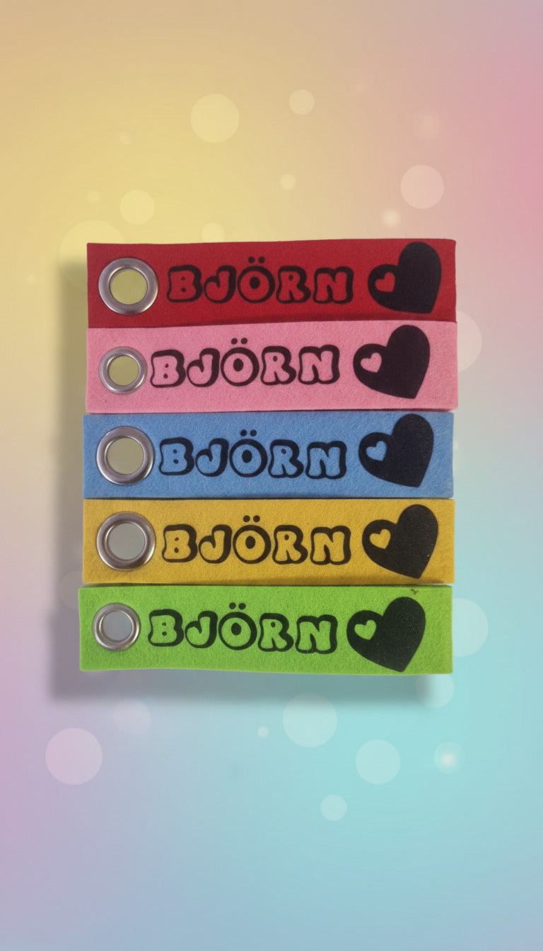 Filz Schlüsselanhänger