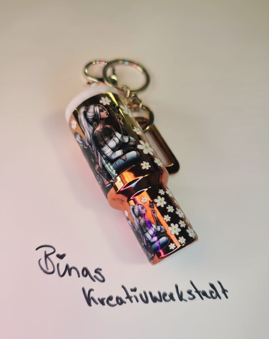 Schlüsselanhänger Tumbler Form