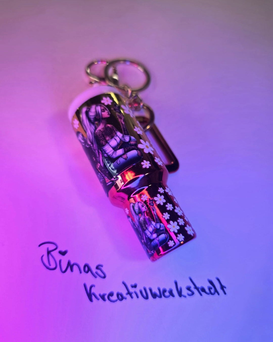 Schlüsselanhänger Tumbler Form
