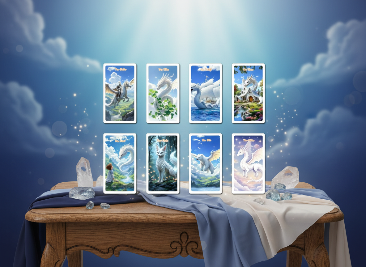 Weisses Drachen Lenormand